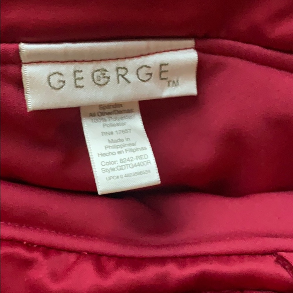 *SPECIAL OCCASION RUBY RED FORMAL DRESS - Picture 2 of 8
